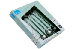 Amefa Austin 1410 Cuillères à Sorbet/latte Macchiato, Noir Mat, 6 Pièces -Victokai Boutique AM1410ATTR06AV6 04 amefa