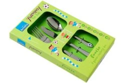Amefa Footie 8422 Couverts Pour Enfants, 3 Pièces -Victokai Boutique AM842200G020A30 04 amefa