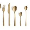 Amefa Manille All You Need 9035 Set De Couverts 42 Pièces, Or