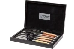 Laguiole En Aubrac Set De Couteaux à Steak (6 Pièces) Bois Français -Victokai Boutique AU62C99BFIH 03 laguiole en aubrac au62c99bfih 03