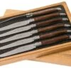 Laguiole En Aubrac Morado 62C99MORIH Set De 6 Couteaux à Steak Amarante