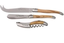 Laguiole En Aubrac Ensemble Vin/fromage 3 Pièces Olivier, SFV99OLIH