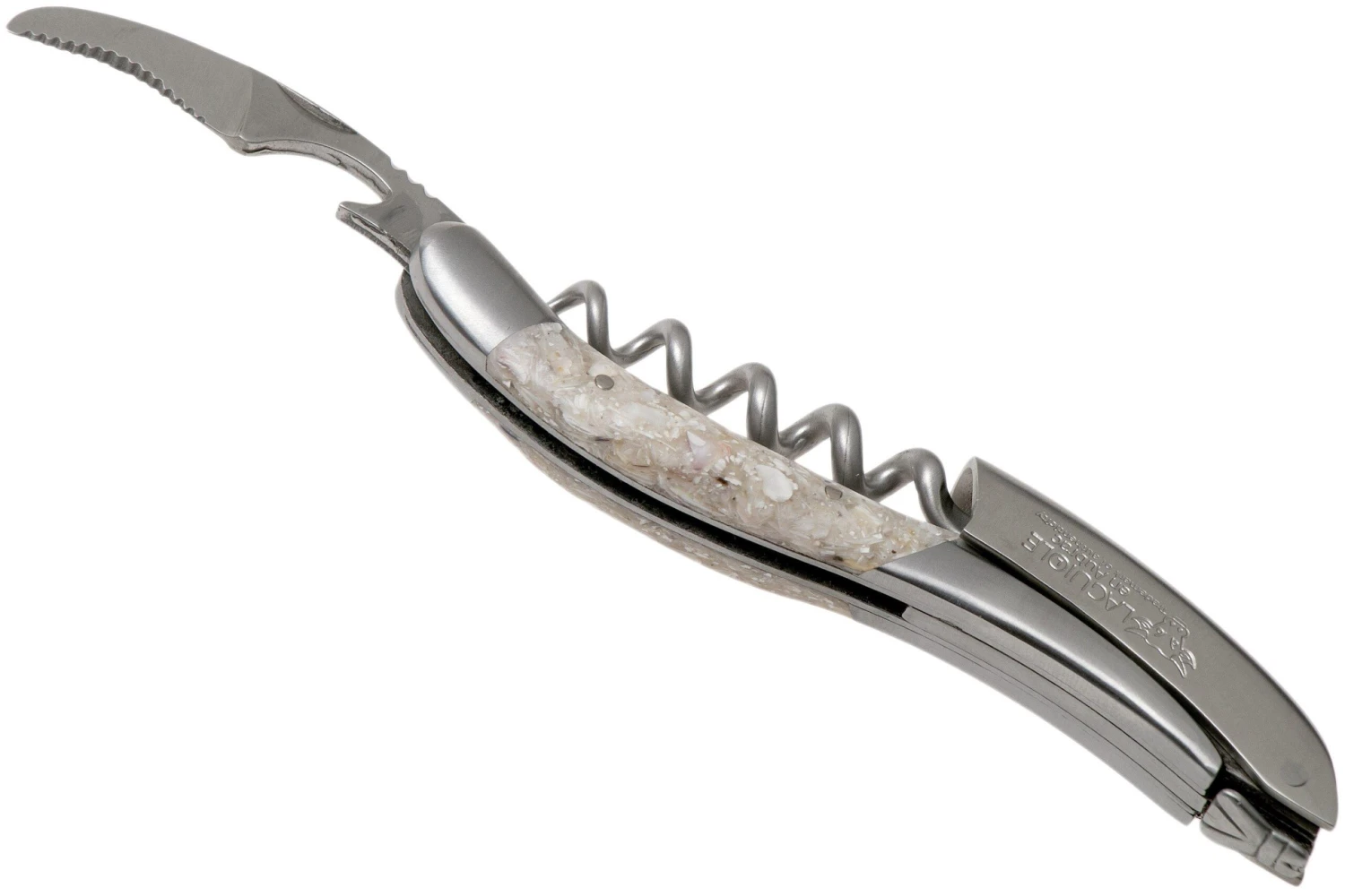 Laguiole En Aubrac SOM99CQHI Couteau Sommelier Coquille D'huître 3 Laguiole En Aubrac SOM99CQHI Couteau Sommelier Coquille D'huître – Image 3