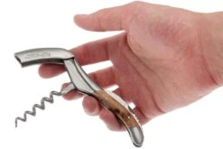 Laguiole En Aubrac Couteau Sommelier Manche En Bois De Genévrier -Victokai Boutique AUSOM99GEI LSB1 04 laguiole en aubrac sommeliermes ausom99gei lsb1 04