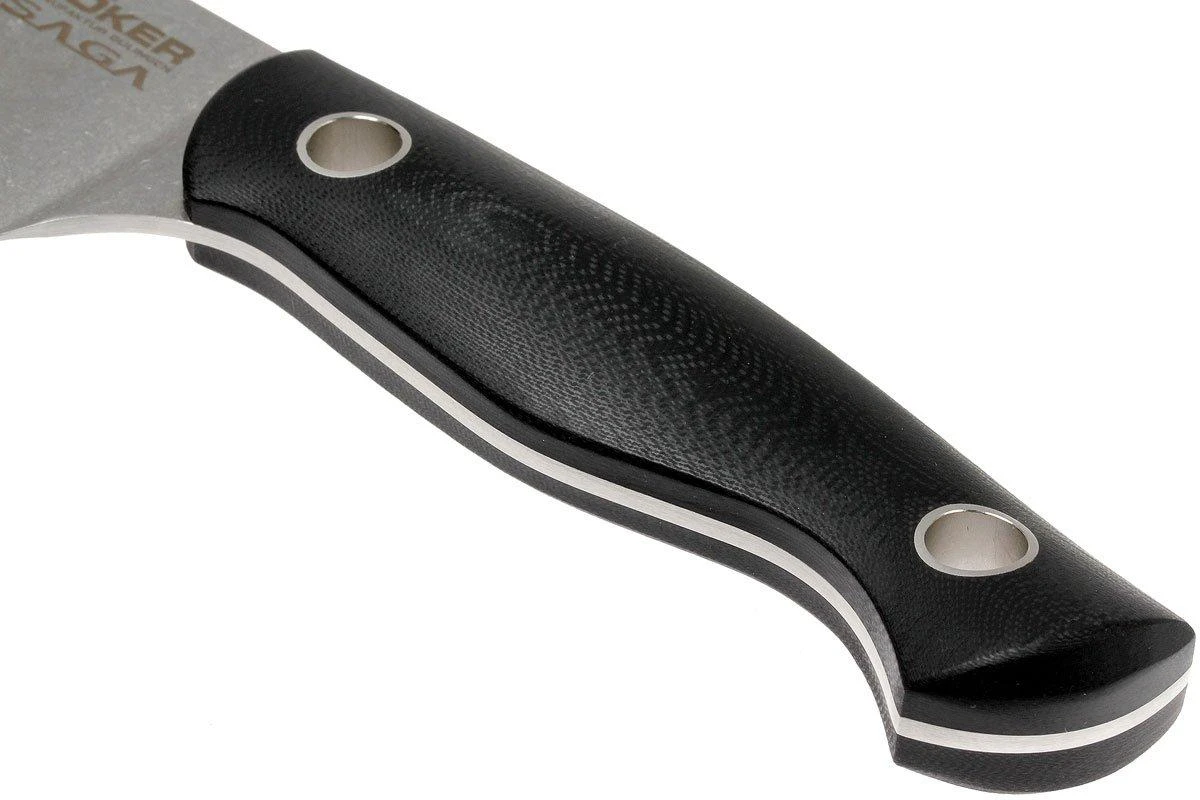 Böker 130267, Saga Couteau De Chef, Stonewash Finish 4 Böker 130267, Saga Couteau De Chef, Stonewash Finish – Image 4