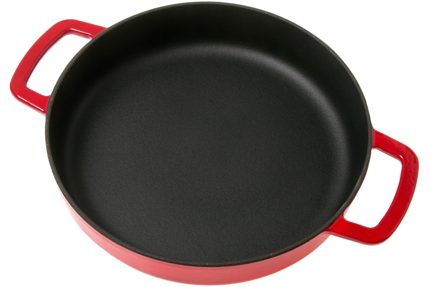 Combekk Sous Chef 192124RD Cocotte 24 Cm Poignée Double, Rouge 1 Combekk Sous Chef 192124RD Cocotte 24 Cm Poignée Double, Rouge