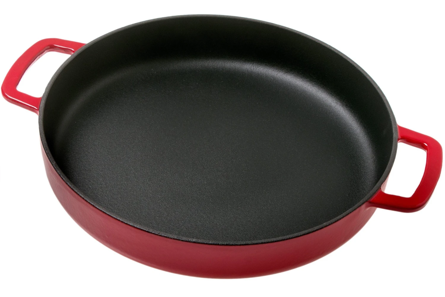 Combekk Sous Chef 192128RD Cocotte 28 Cm Double Poignée, Rouge 1 Combekk Sous Chef 192128RD Cocotte 28 Cm Double Poignée, Rouge