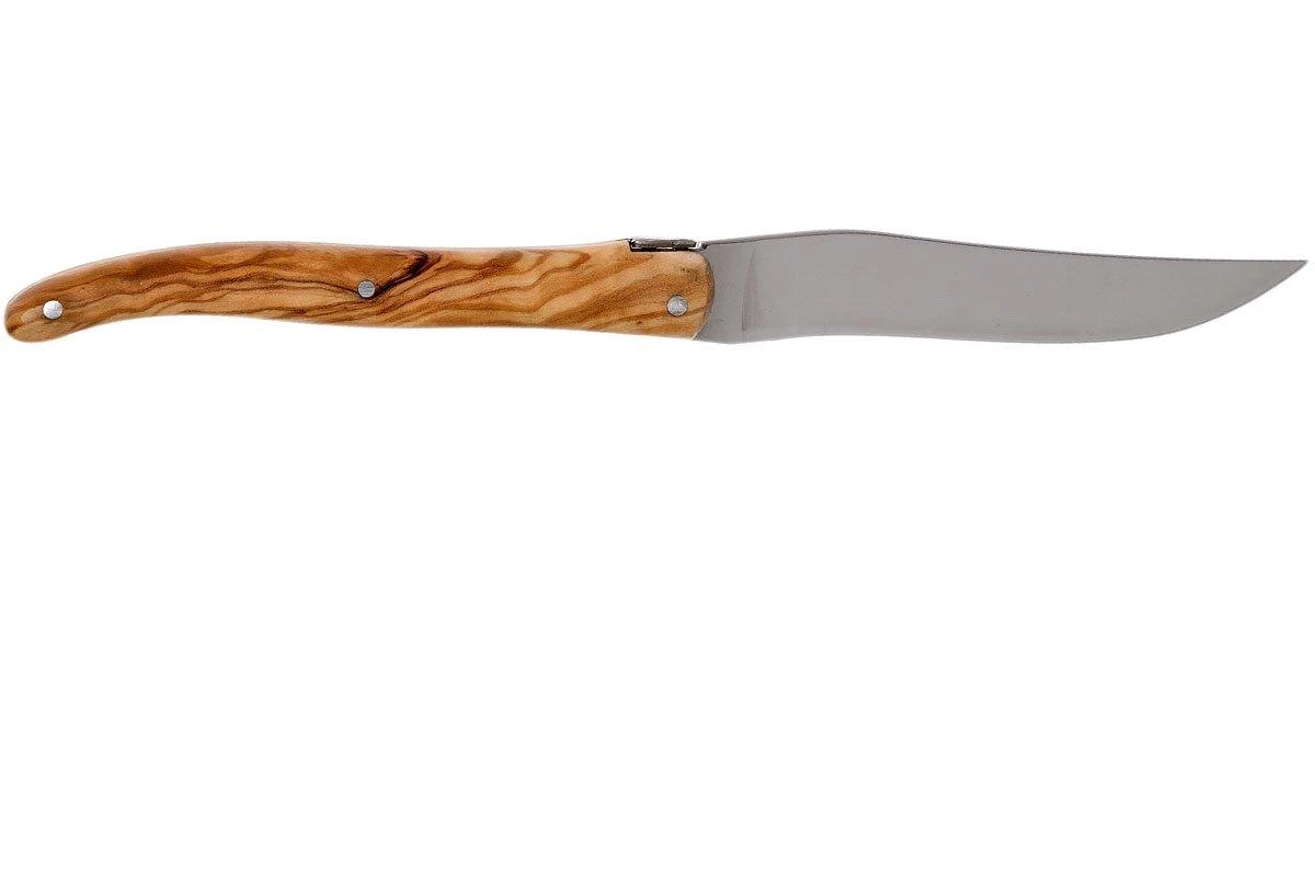 Claude Dozorme Laguiole Coffret De Couteaux à Steak 6 Pièces, Olivier 3 Claude Dozorme Laguiole Coffret De Couteaux à Steak 6 Pièces, Olivier – Image 3