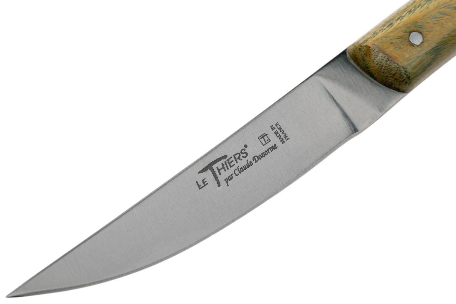 Claude Dozorme Le Thiers Coffret De Couteaux à Steak, 6 Pièces, Essences Variées 3 Claude Dozorme Le Thiers Coffret De Couteaux à Steak, 6 Pièces, Essences Variées – Image 3