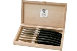 Claude Dozorme Le Thiers Coffret De Couteaux à Steak, 6 Pièces, Noir -Victokai Boutique CD2 90 001 90M 06 claude dozorme