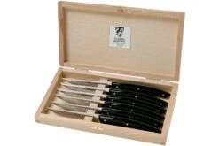 Claude Dozorme Le Thiers Coffret De Couteaux à Steak, 6 Pièces, Noir Poli -Victokai Boutique CD2 90 001 90 06 claude dozorme