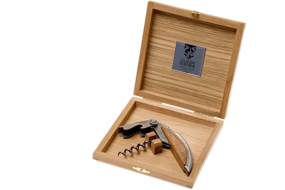 Claude Dozorme Haute Cuisine Couteau Sommelier, Olivier 6 Claude Dozorme Haute Cuisine Couteau Sommelier, Olivier – Image 6