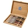 Claude Dozorme Laguiole Coffret De Couteaux à Steak 6 Pièces, Bois Variés