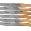 Claude Dozorme Le Thiers Art Deco Coffret De Couteaux à Steak, 6 Pièces, Genévrier