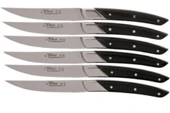 Claude Dozorme Le Thiers Coffret De Couteaux à Steak 6 Pièces, Ébène -Victokai Boutique CD5 90 001 70MI 03 claude dozorme cd5 90 001 70mi 03