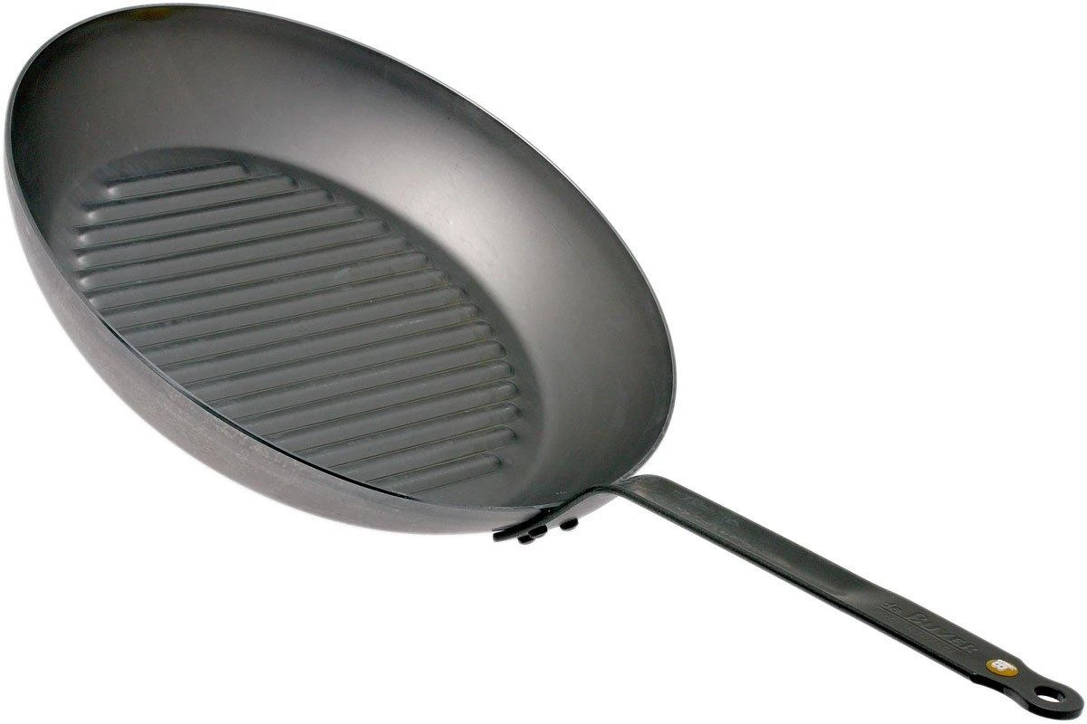 De Buyer Mineral B Element Poêle à Griller, 32cm 5613.32 1 De Buyer Mineral B Element Poêle à Griller, 32cm 5613.32