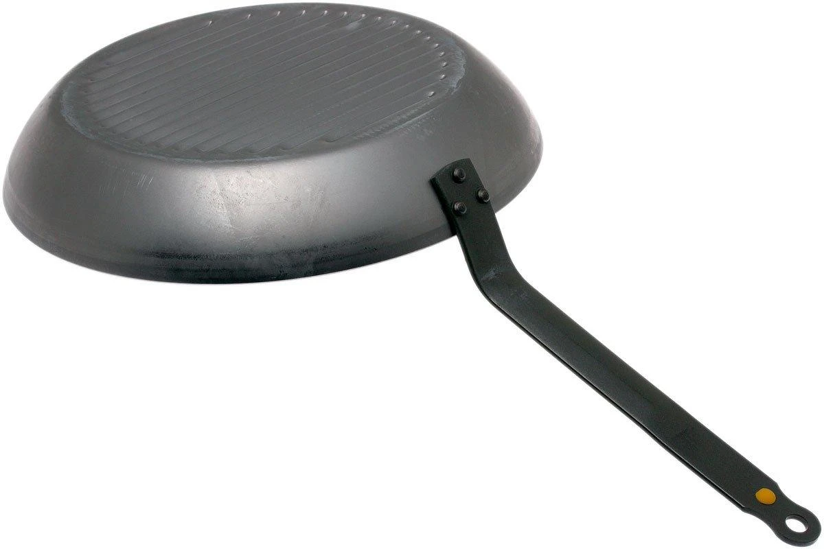 De Buyer Mineral B Element Poêle à Griller, 32cm 5613.32 2 De Buyer Mineral B Element Poêle à Griller, 32cm 5613.32 – Image 2