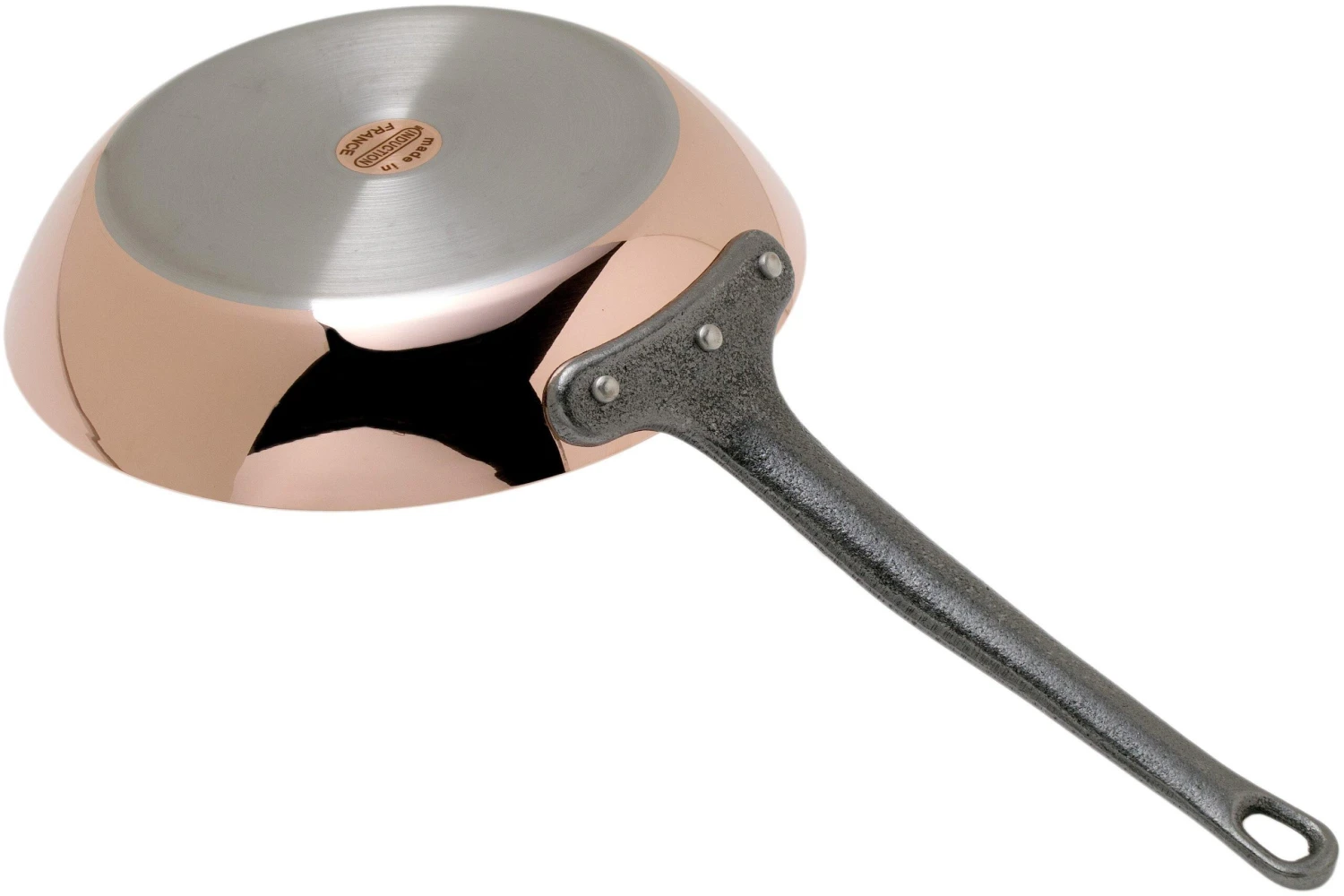 De Buyer Prima Matera Tradition 6324.24 Poêle à Frire En Cuivre 24 Cm 2 De Buyer Prima Matera Tradition 6324.24 Poêle à Frire En Cuivre 24 Cm – Image 2