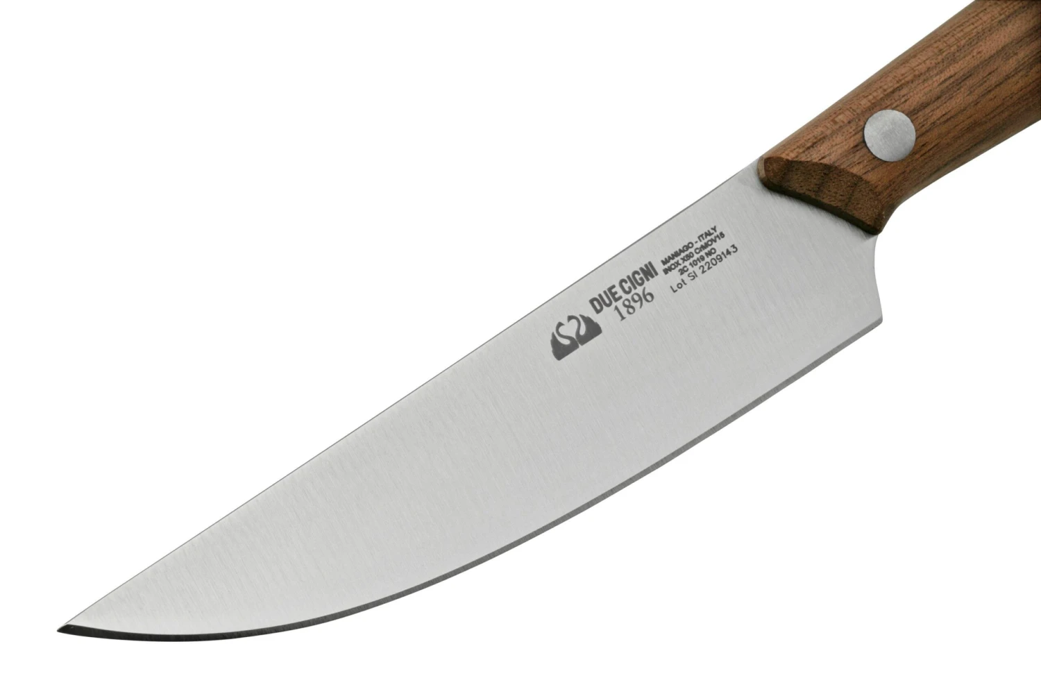 Due Cigni 1896 America 2C1019NOSET4, Set De 4 Couteaux à Steak, Noyer 3 Due Cigni 1896 America 2C1019NOSET4, Set De 4 Couteaux à Steak, Noyer – Image 3