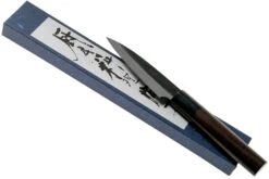 Eden Kanso Aogami, Couteau D'office Pour Gaucher, 10 Cm -Victokai Boutique EQ2040 110L 06 eden kanso aogami v202104