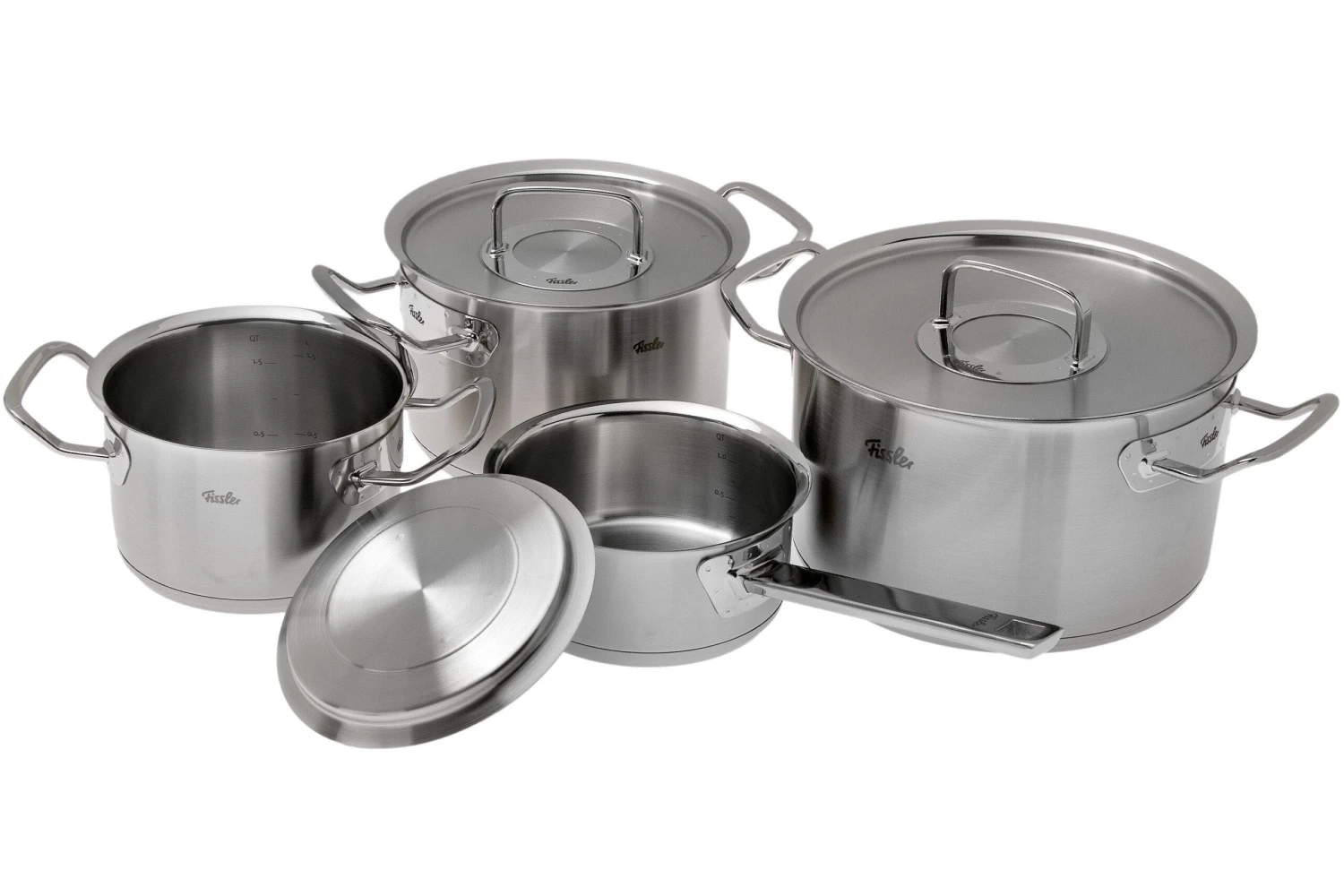 Fissler Original Profi Collection 084-128-04-000 Set De 4 Casseroles 1 Fissler Original Profi Collection 084-128-04-000 Set De 4 Casseroles