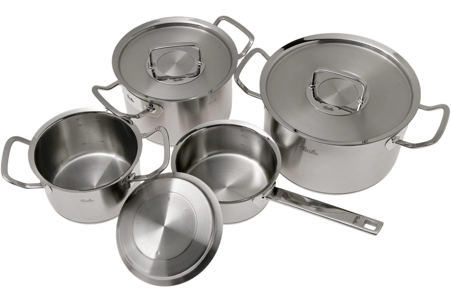 Fissler Original Profi Collection 084-128-04-000 Set De 4 Casseroles 2 Fissler Original Profi Collection 084-128-04-000 Set De 4 Casseroles – Image 2