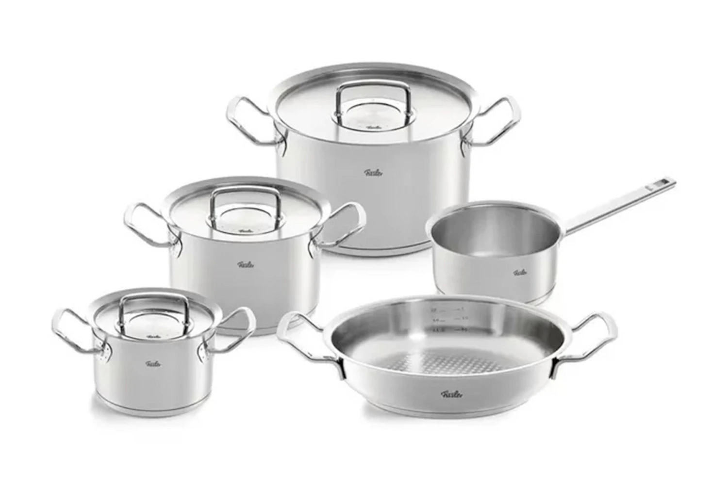 Fissler Original Pro Collection 084-388-05-001-0, Set De 5 Casseroles 1 Fissler Original Pro Collection 084-388-05-001-0, Set De 5 Casseroles