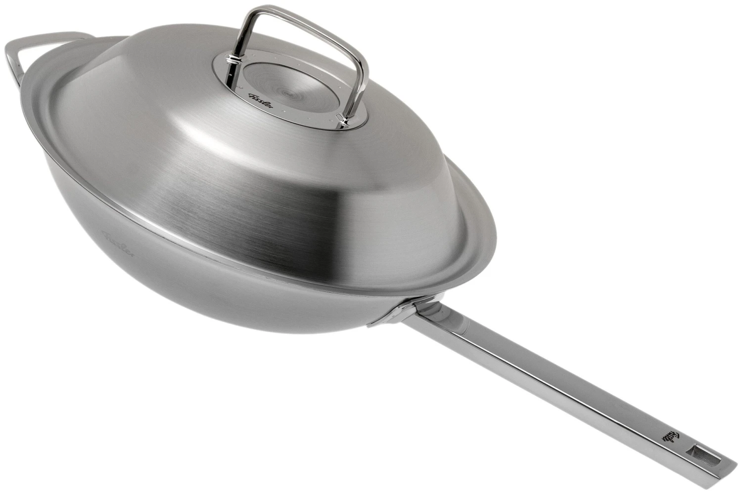 Fissler Original Pro Collection 084-888-30-000 Wok Avec Couvercle, 30 Cm 1 Fissler Original Pro Collection 084-888-30-000 Wok Avec Couvercle, 30 Cm