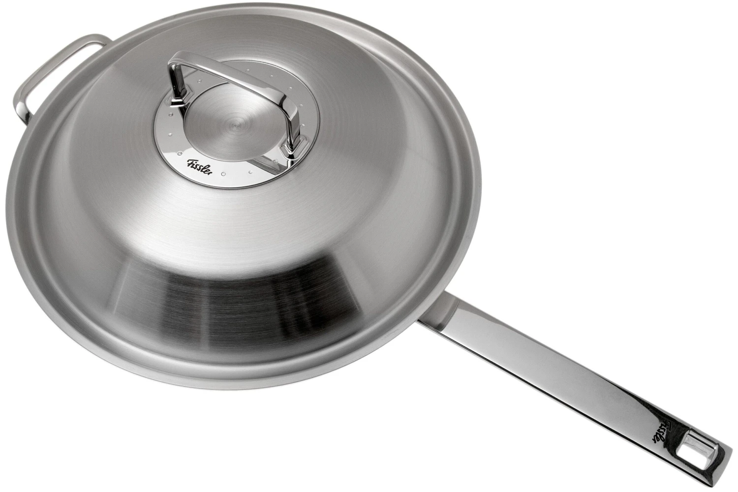 Fissler Original Pro Collection 084-888-30-000 Wok Avec Couvercle, 30 Cm 2 Fissler Original Pro Collection 084-888-30-000 Wok Avec Couvercle, 30 Cm – Image 2