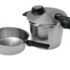 Fissler Vitavit Premium 622-412-12-070, Set Autocuiseur 3 Pièces Avec Panier Vapeur