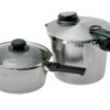 Fissler Vitavit Premium 622-412-13-090, Set Autocuiseur 4 Pièces Avec Couvercle En Verre