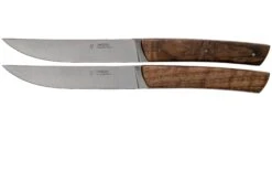 Fontenille Pataud Le Thiers Set De 2 Couteaux à Steak Ronce De Noyer, TR2TNO