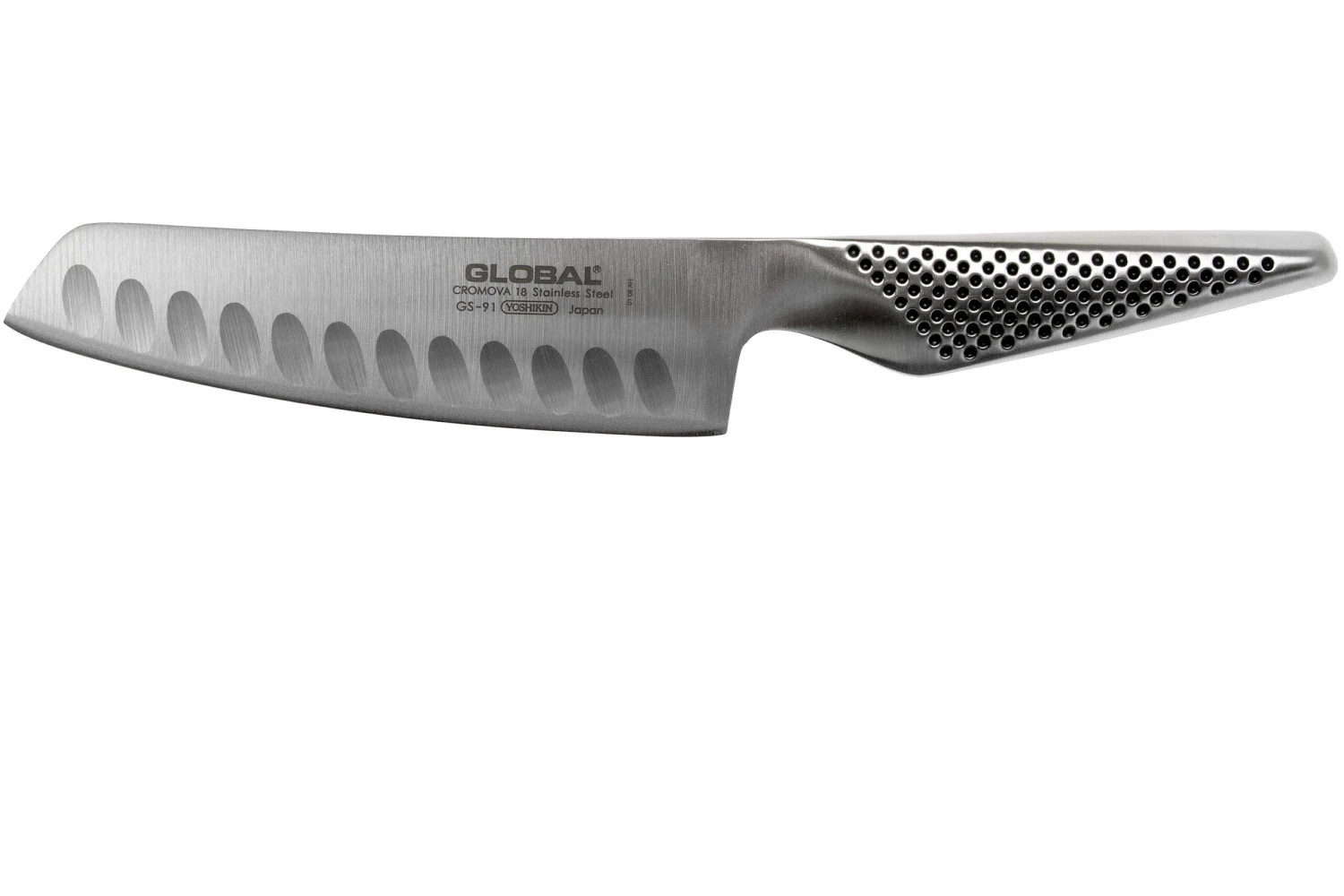 Global GS91 Couteau à Légumes Avec Alvéoles 14 Cm 1 Global GS91 Couteau à Légumes Avec Alvéoles 14 Cm