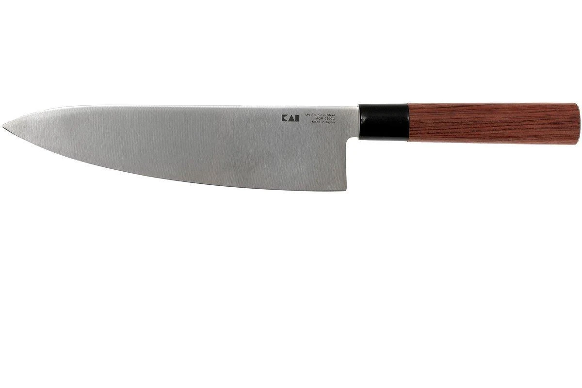 Kai Seki Magoroku Redwood Couteau De Chef 0200C 20 Cm 1 Kai Seki Magoroku Redwood Couteau De Chef 0200C 20 Cm
