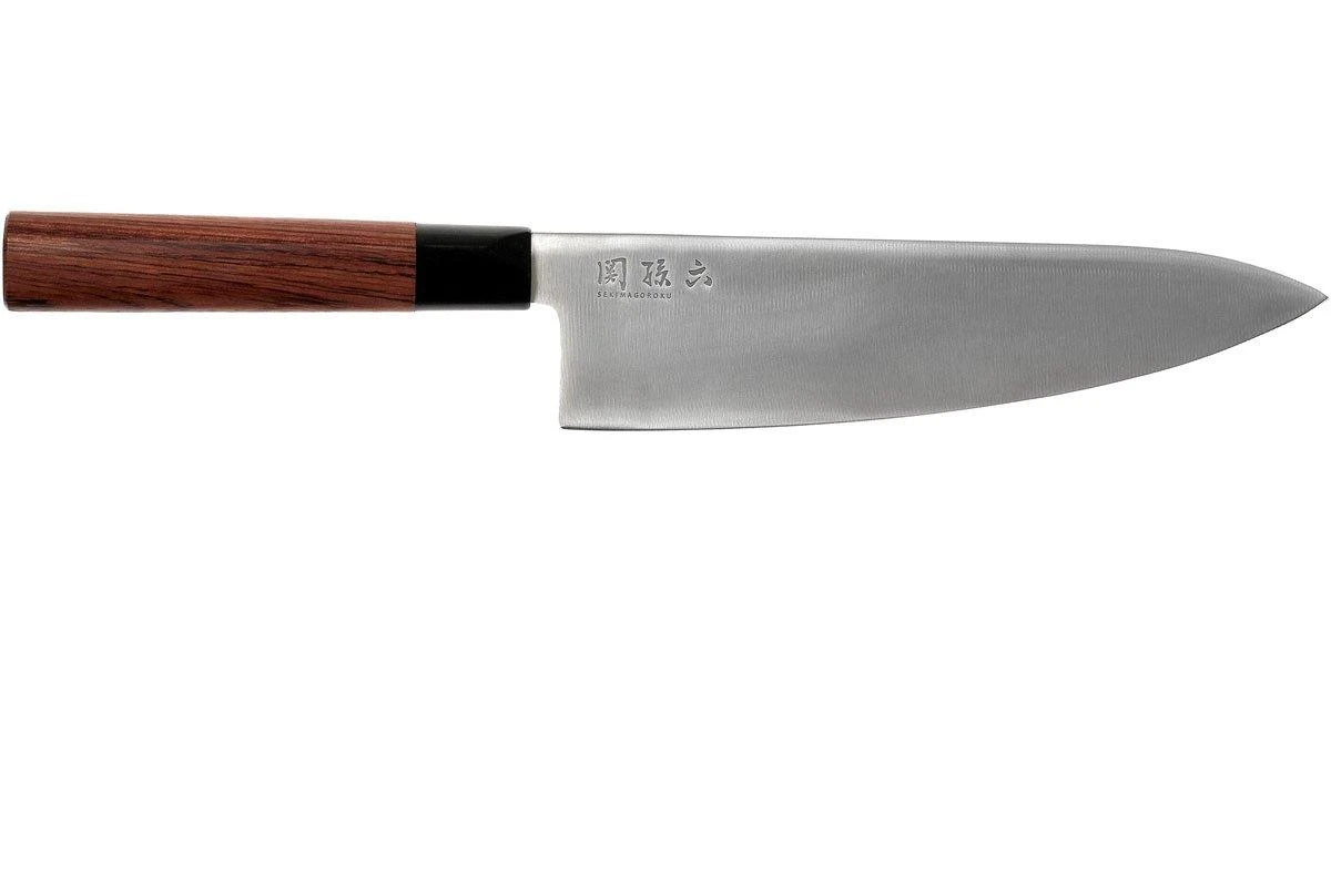 Kai Seki Magoroku Redwood Couteau De Chef 0200C 20 Cm 2 Kai Seki Magoroku Redwood Couteau De Chef 0200C 20 Cm – Image 2