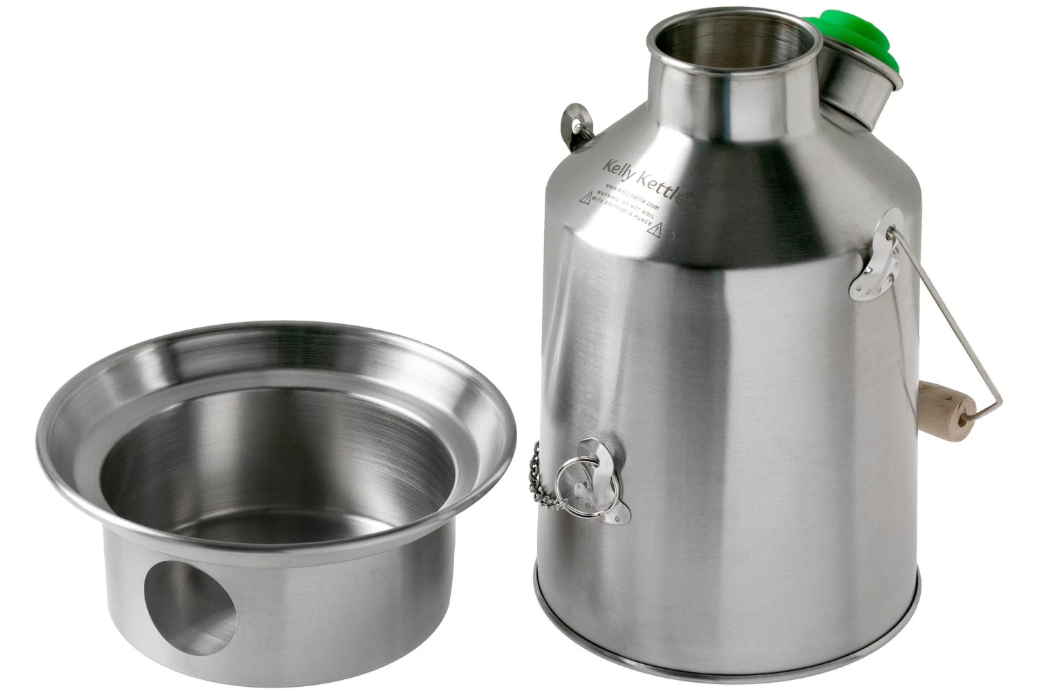 Kelly Kettle Scout Kettle 1,2L Stainless 50113 2 Kelly Kettle Scout Kettle 1,2L Stainless 50113 – Image 2