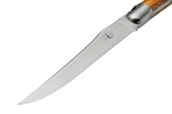 Forge De Laguiole Carving Set Olivewood, 1217INOLF17, Set à Trancher En Bois D'olivier -Victokai Boutique LA1217INOLF17 03 forgedelaguiole