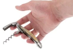 Forge De Laguiole SOM1CASAT, Couteau Sommelier Matifié, Corne D'Aubrac -Victokai Boutique LASOM1CASAT 05 forge de laguiole kelnersmes lasom1casat 05