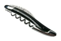 Forge De Laguiole SOMBF Couteau Sommelier Avec étui, Damas, Corne De Buffle -Victokai Boutique LASOMBFPINLDIN 06 forgelaguiole