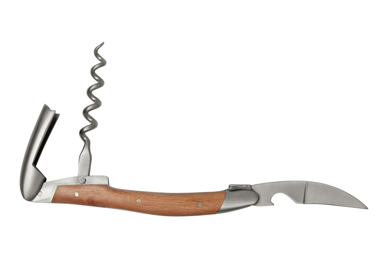 Forge De Laguiole SOMCE Couteau Sommelier Avec étui, Bois De Vigne 2 Forge De Laguiole SOMCE Couteau Sommelier Avec étui, Bois De Vigne – Image 2