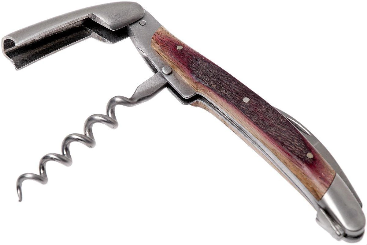 Forge De Laguiole SOMCHB Couteau Sommelier Chêne Matifié 2 Forge De Laguiole SOMCHB Couteau Sommelier Chêne Matifié – Image 2