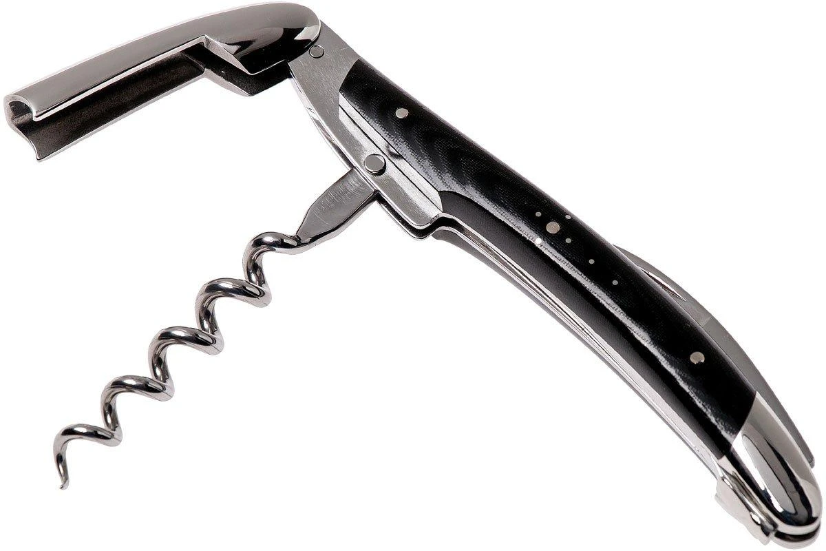 Forge De Laguiole SOMTCNOI Couteau Sommelier Micarta Poli 2 Forge De Laguiole SOMTCNOI Couteau Sommelier Micarta Poli – Image 2