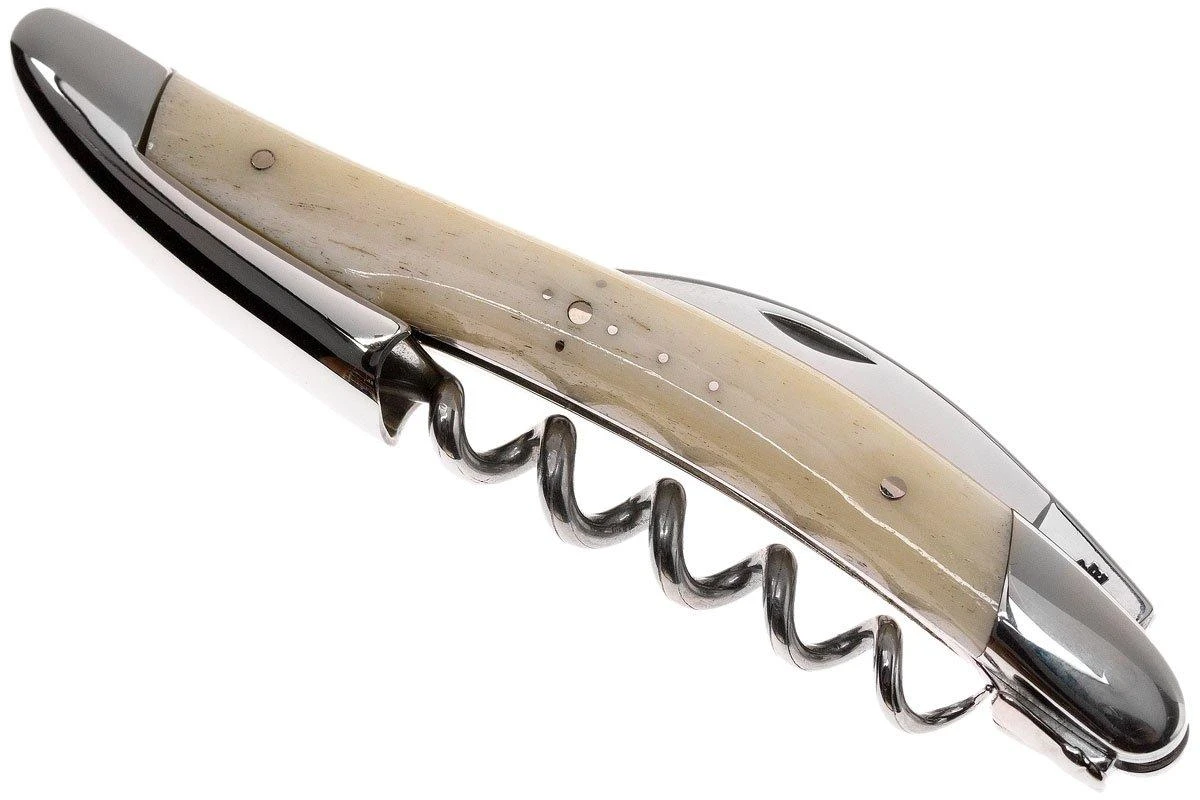 Forge De Laguiole SOMX1OS Couteau Sommelier Poli, Os 1 Forge De Laguiole SOMX1OS Couteau Sommelier Poli, Os