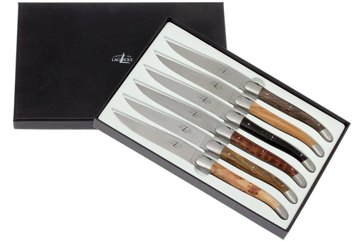 Forge De Laguiole, T62MINBOISSAT, Matifié Avec 6 Sortes De Bois 1 Forge De Laguiole, T62MINBOISSAT, Matifié Avec 6 Sortes De Bois