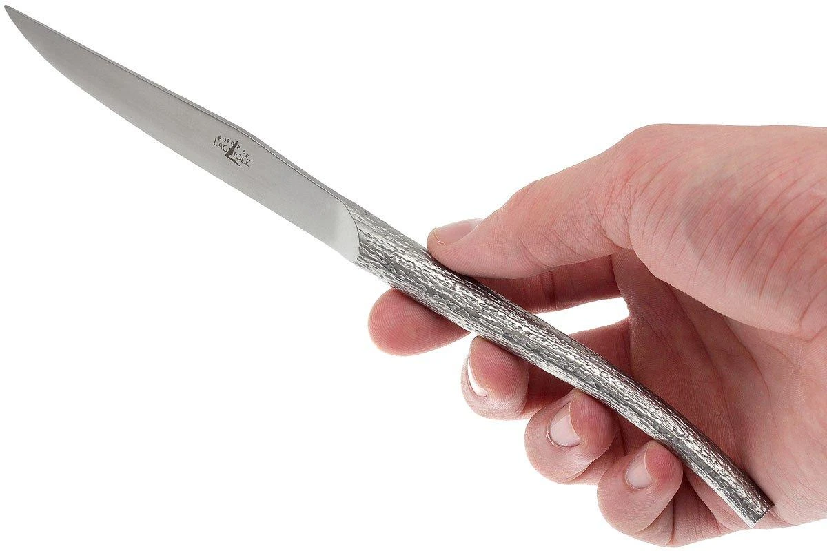 Forge De Laguiole, T6 LOG Philippe Starck Set De Couteaux à Steak 7 Forge De Laguiole, T6 LOG Philippe Starck Set De Couteaux à Steak – Image 7