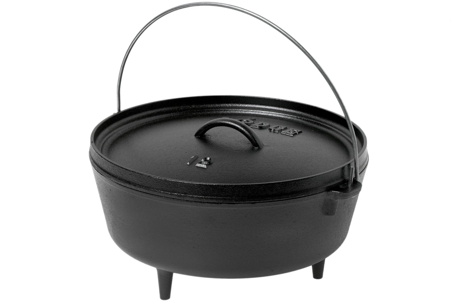 Lodge Camp Dutch Oven Avec Couvercle L12CO3, Volume Environ 5,6 L 1 Lodge Camp Dutch Oven Avec Couvercle L12CO3, Volume Environ 5,6 L