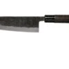 Munetoshi Nashiji Black Bunka Couteau De Chef 16.5 Cm