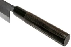 Munetoshi Nashiji Black Ko-Bunka Couteau De Chef 13.5 Cm 9 Munetoshi Nashiji Black Ko-Bunka Couteau De Chef 13.5 Cm -Victokai Boutique MINB003 05 munetoshi