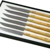Nontron Traditionnel Set De Couteaux à Steak, 6 Pièces Buis, T6OFRYBU
