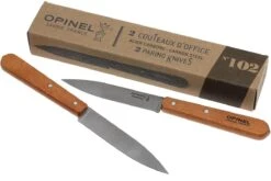 Opinel Set De 2 Couteaux D'office N°102, Acier Carbone -Victokai Boutique OP001222 07 opinel no 102 op001222 07